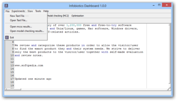 Infobiotics Dashboard screenshot 2