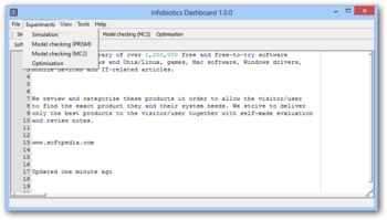 Infobiotics Dashboard screenshot 3