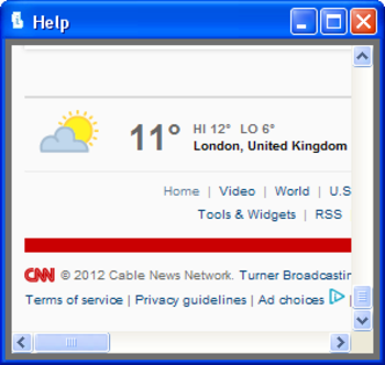 InfoBrowser screenshot
