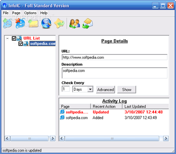 InfoIC screenshot