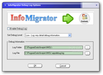 InfoMigrator for Outlook screenshot 4