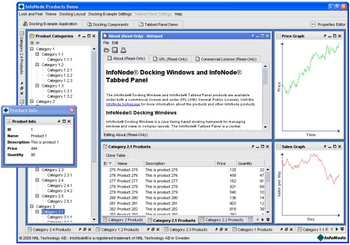 InfoNode Docking Windows screenshot