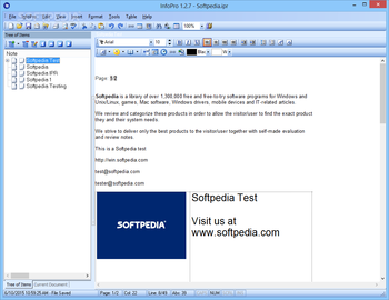 InfoPro screenshot