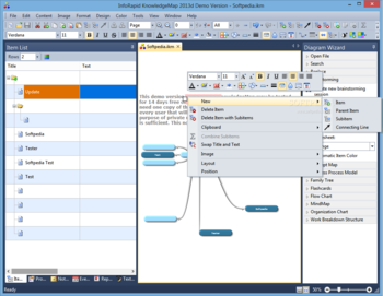 InfoRapid KnowledgeMap screenshot 2