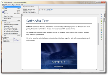 InForm Designer (formerly iFORM Designer) screenshot 2
