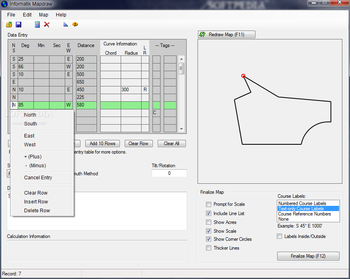 Informatik MapDraw screenshot 2