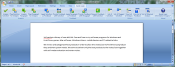 Information Analysis for MS Office screenshot