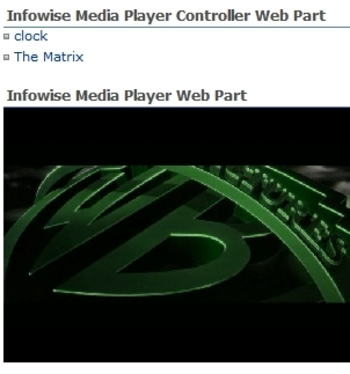 Infowise Media Player screenshot