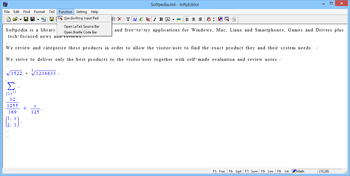 InftyEditor screenshot 8