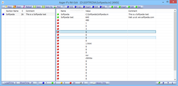 INI-Edit screenshot