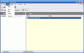 INI Editor screenshot 3