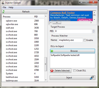 Injector Gadget screenshot