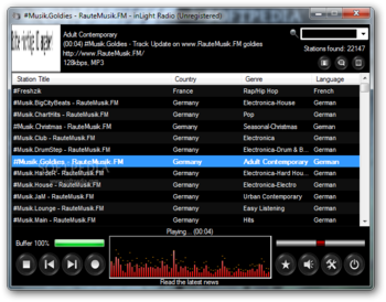 inLight Radio Portable screenshot