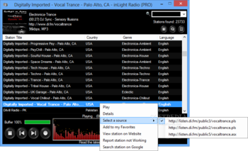 inLight Radio Pro screenshot 2