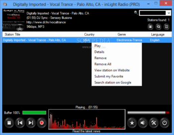 inLight Radio Pro screenshot 3
