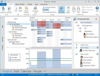InLoox for Outlook screenshot