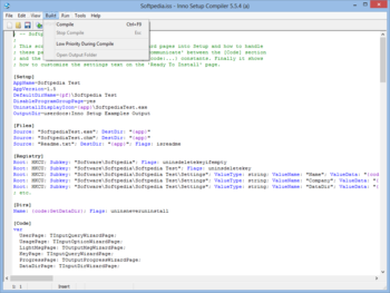 Inno Setup Compiler screenshot 3