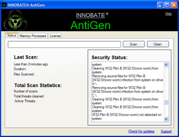 Innobate AntiGen screenshot