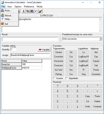 InnoCalculator screenshot 2