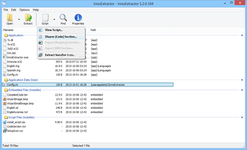 InnoExtractor screenshot 2