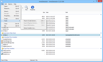 InnoExtractor screenshot 3