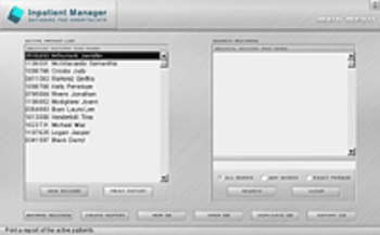 Inpatient Manager screenshot