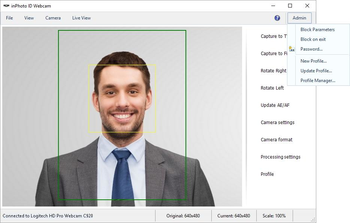 inPhoto ID Webcam screenshot 6