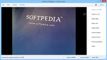 inPhoto ID Webcam screenshot