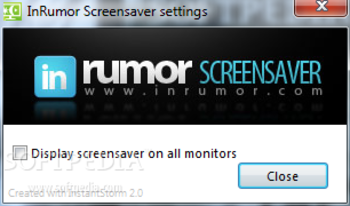 InRumor Screen Saver screenshot 2