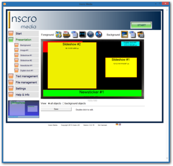 Inscro Media screenshot