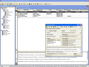 Insight Contact Management Lite screenshot