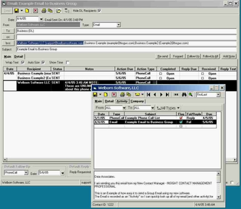 Insight Contact Management Lite screenshot 3