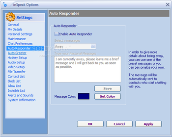 inSpeak Communicator screenshot 12