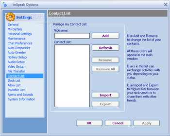 inSpeak Communicator screenshot 18