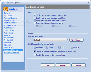 inSpeak Communicator screenshot 19