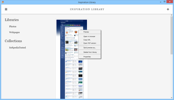 Inspiration Library screenshot 2