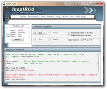InspIRCd screenshot