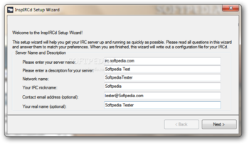 InspIRCd screenshot 2