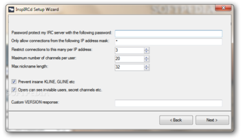 InspIRCd screenshot 5