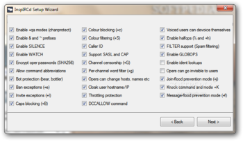InspIRCd screenshot 6