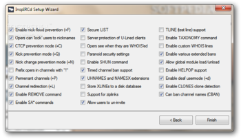 InspIRCd screenshot 7