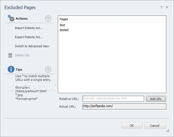 Inspyder Sitemap Creator screenshot 2