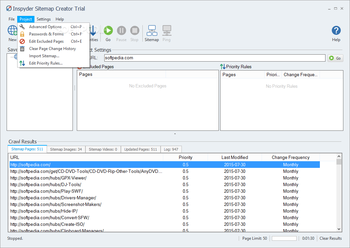 Inspyder Sitemap Creator screenshot 6