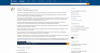 Install Package IronOcr screenshot