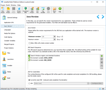 install4j Portable screenshot 2