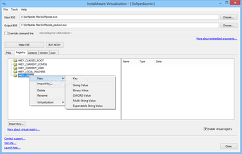 InstallAware Virtualization screenshot 2