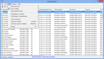 InstalledCodec screenshot 3