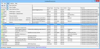 InstalledDriversList screenshot 4