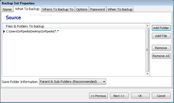 Instant Backup Software screenshot 3