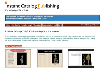Instant Catalog Publishing screenshot